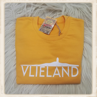 Sweater met print &quot;eiland 219&quot; 