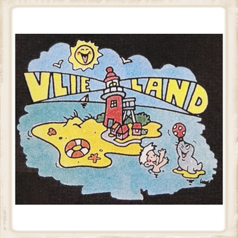 Kinder sweater met print &quot;comic vuurtoren&quot;