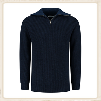 ESSENTIAL NAUTIC SWEATER - NAVY