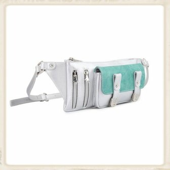 Fausta -  Zilver aqua - NN-256-02