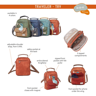 Traveler - Oranje, Rood - TRV01