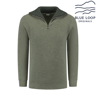 ESSENTIAL NAUTIC SWEATER - MID GREEN