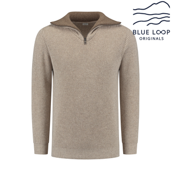 ESSENTIAL NAUTIC SWEATER - BEIGE