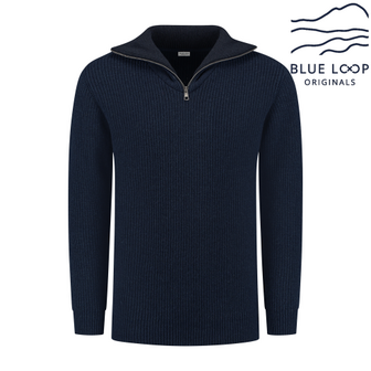 ESSENTIAL NAUTIC SWEATER - NAVY