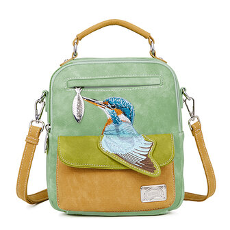 Traveler - Cognac, Licht groen, Mintgroen  - TRV06