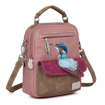 Traveler - Bruin, Cerise, Zacht roze  - TRV05