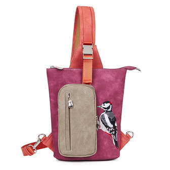 Drummer - Beige, Cerise, Zacht roze  - DR01