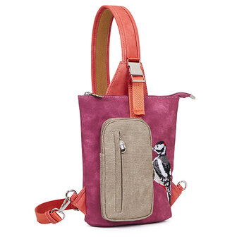 Drummer - Beige, Cerise, Zacht roze  - DR01