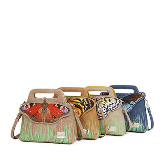 Madame Butterfly - Geel, Beige, Bruin - MBU04