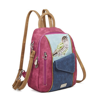 Ballade - Bruin, Cerise, Marineblauw, Lichtblauw  - BAL01