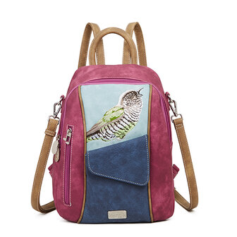Ballade - Bruin, Cerise, Marineblauw, Lichtblauw  - BAL01