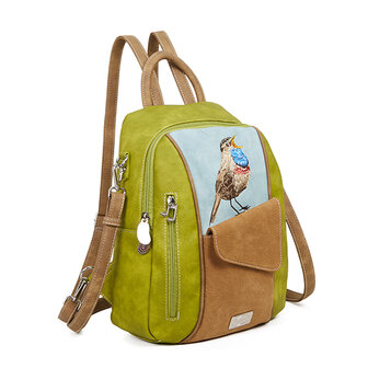 Ballade - Cognac, Bruin, Lichtblauw, Groen  - BAL02