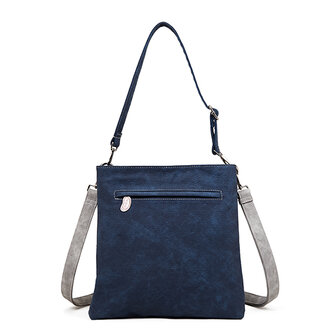 King Shopper - Grijs, Marineblauw - KS03