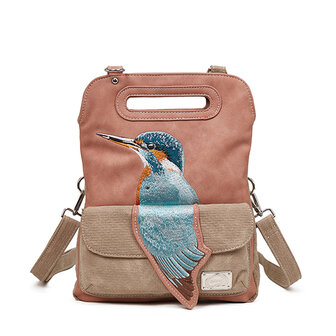 Kingfisher - Beige, Poederroze - KF09