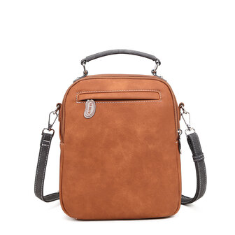 Traveler - Donker grijs, Cognac, Groen - TRV12