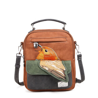 Traveler - Donker grijs, Cognac, Groen - TRV12