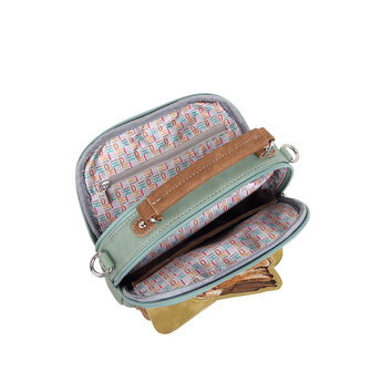 Traveler - Beige, Bruin, Lichtblauw - TRV11