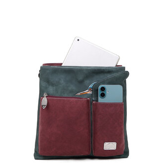 King Shopper - Bordeaux, Petrol - KS06