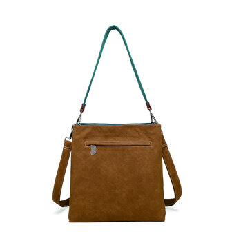 King Shopper - Cognac, Petrol - KS10