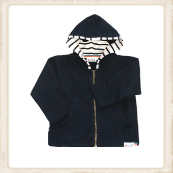 Bretonse baby Hoody - navy