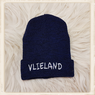 Vlieland muts blauw