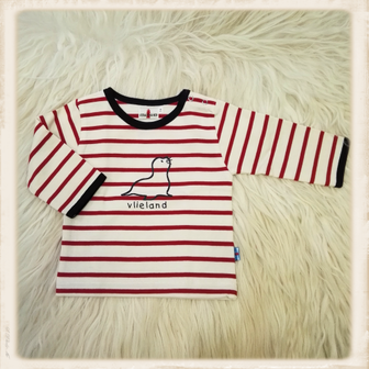 Rood shirt met zeehond