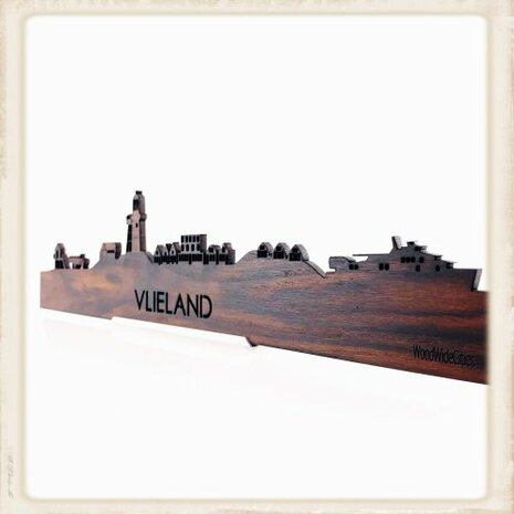 Skyline Vlieland - palissander hout 80 cm