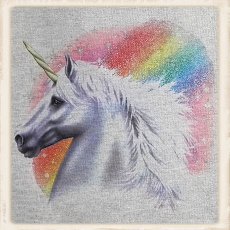 Sweater kids met print 