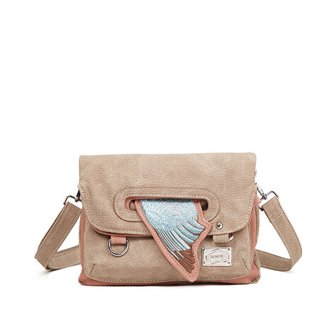 Kingfisher - Beige, Poederroze - KF09