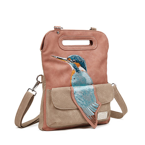 Kingfisher - Beige, Poederroze - KF09