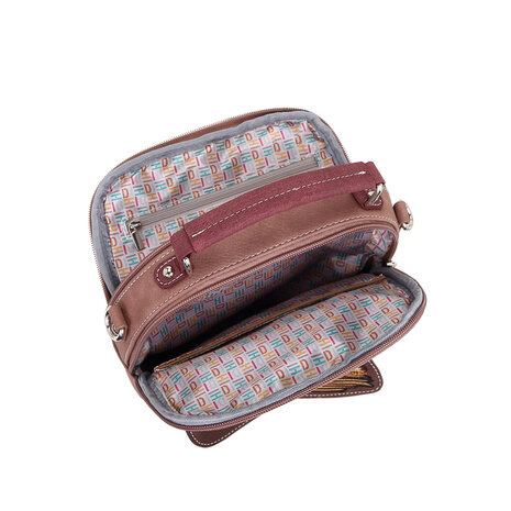 Traveler - Pink, Bordeaux, Bruin  - TRV09