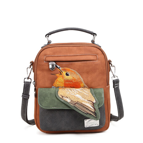 Traveler - Donker grijs, Cognac, Groen - TRV12