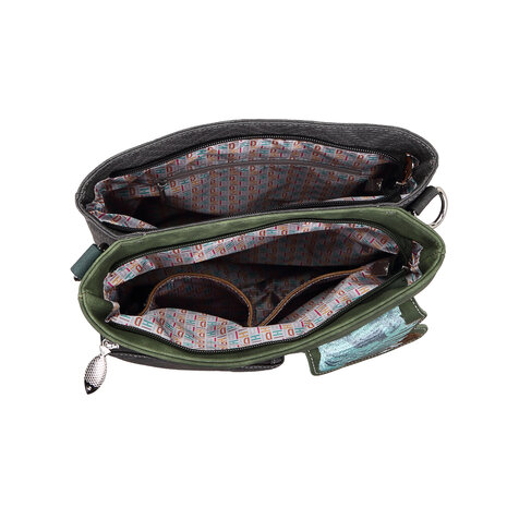 King Shopper - Donker grijs, Groen - KS07