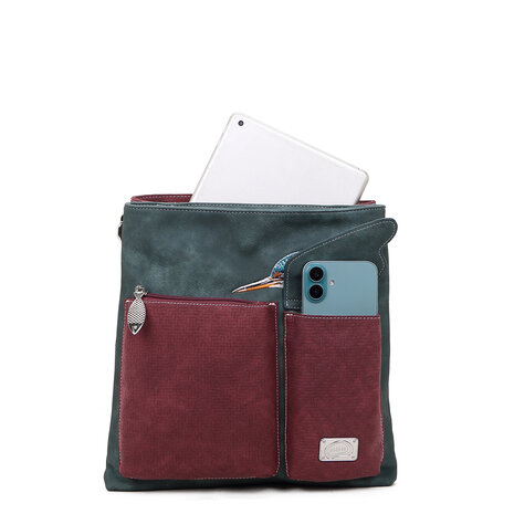 King Shopper - Bordeaux, Petrol - KS06