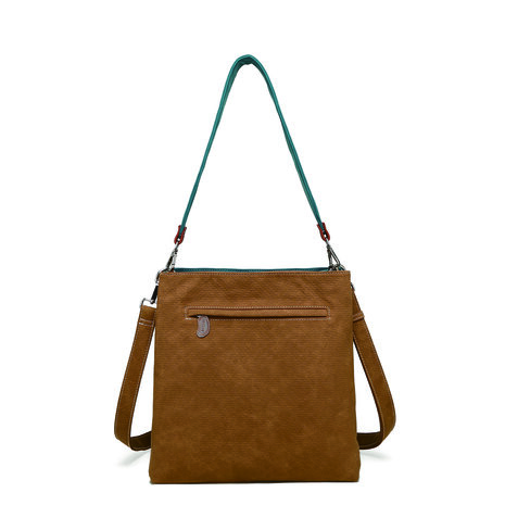 King Shopper - Cognac, Petrol - KS10