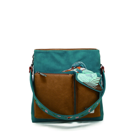 King Shopper - Cognac, Petrol - KS10