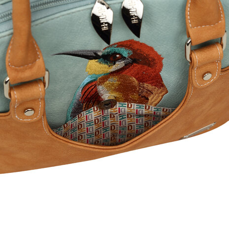Pippo - Cognac, Lichtblauw  - PP002
