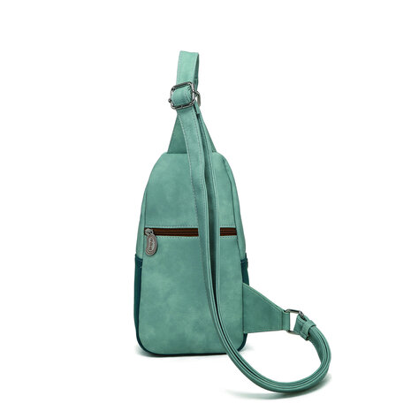 Carol - Petrol, Bruin, Lichtblauw - CL30