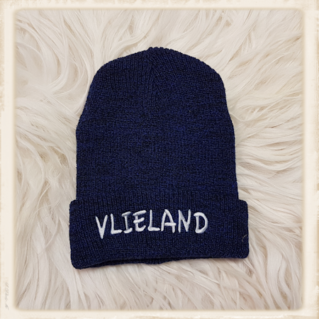 Vlieland muts blauw