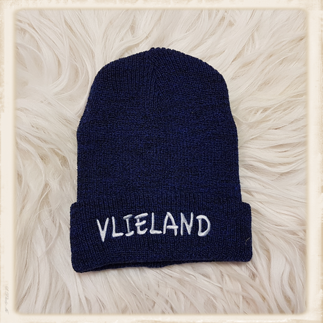 Vlieland muts blauw