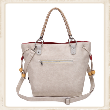 Chika - Beige Grijs Rood - NN-187-01