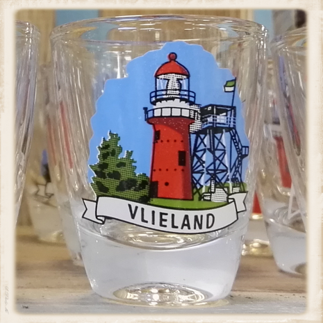 Borrelglaasje vuurtoren Vlieland