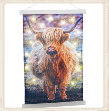 Wandkleed Schotse Hooglander