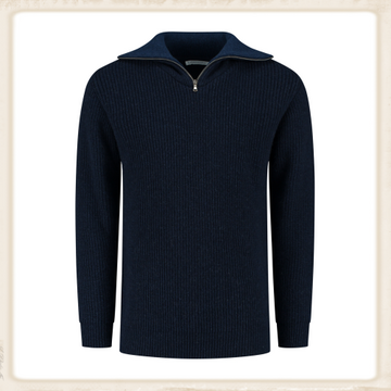 ESSENTIAL NAUTIC SWEATER - NAVY