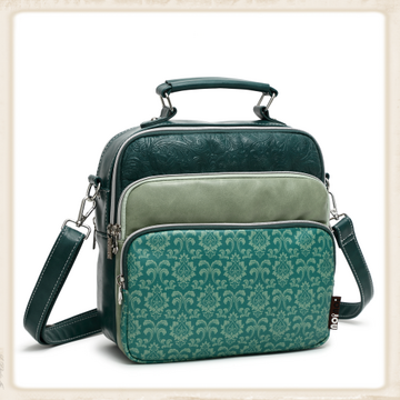 Paisley - Petrol lichtgroen - NN293-02