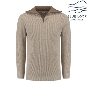 ESSENTIAL NAUTIC SWEATER - BEIGE