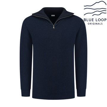 ESSENTIAL NAUTIC SWEATER - NAVY