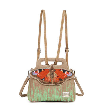 Madame Butterfly - Beige, Bruin, Rood  - MBU01